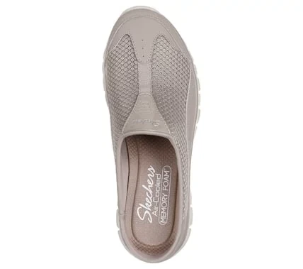 Graceful Women's Taupe Comfort Shoes with Memory Foam Insole, Machine Washable, Shock Absorbing, Lightweight Flexible Outsole, Vegan Friendly, Size 37.5 - Skechers - Image 4