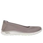 Skechers Arch Fit Sunny Zen Walk Women's Taupe Slip On Sneakers 38.5 - Skechers
