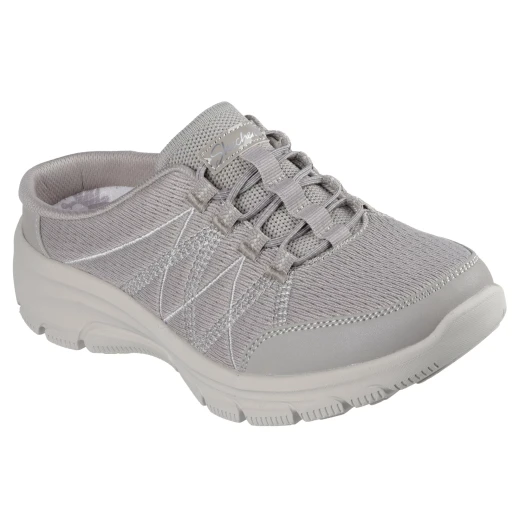 Skechers Women's Relaxed Fit Easy Going Mypace Taupe Mesh Mule with Fixed Stretch Laces and Air Cooled Memory Foam Footbed Size 39.5 - Skechers - Image 3