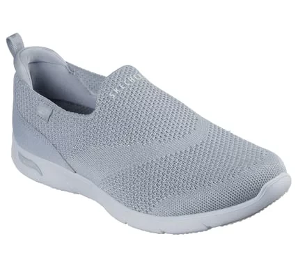 Skechers Arch Fit Refine Iris Women's Gray Comfort Sneakers Size 39.5 - Skechers - Image 3