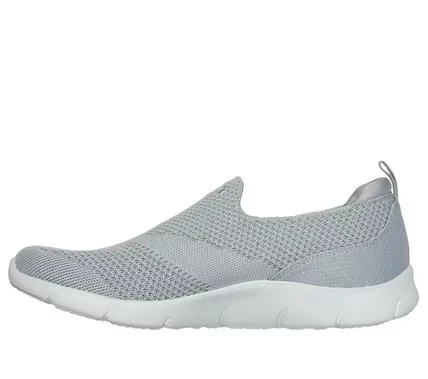 Skechers Arch Fit Refine Iris Women's Gray Comfort Sneakers Size 39.5 - Skechers - Image 5