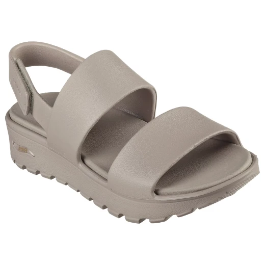 Skechers Women's Arch Fit Footsteps Day Dream Platform Sandals Taupe 36 Comfortable Strappy Design with Adjustable Ankle Strap and Cushioned Arch Fit Footbed Skechers Women's Arch Fit Footsteps Day Dream Platform Sandals Taupe 36 Comfortable Strappy Design with Adjustable Ankle Strap and Cushioned Arch Fit Footbed