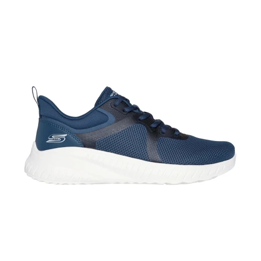 حذاء رياضي نسائي سكيتشرز بوبس سبورت سكواد كاوس أزرق بحري مقاس 37 مزود بنعل داخلي ميموري فوم مريح برباط حذاء رياضي للنساء - سكيتشرز - Image 10