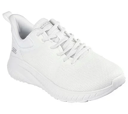حذاء رياضي نسائي سكيتشرز بوبس سبورت سكواد تشاوس أوف وايت الجزء العلوي من القماش برباط نعل داخلي مبطن من إسفنج ميموري فوم مريح وأنيق مقاس 40 حذاء نسائي - سكيتشرز - Image 6