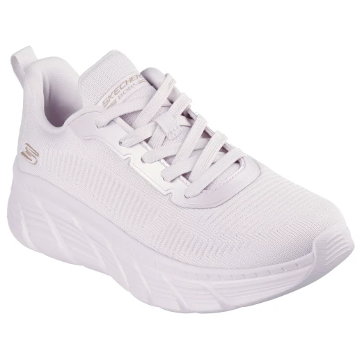 Skechers BOBS Sport B Flex Hi Women's Athletic Fashion Sneakers Lace Up Design with Engineered Knit Upper and Skechers Memory Foam Comfort Insole Size 38 Lilly Collection