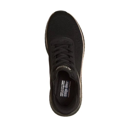 Skechers BOBS Sport Squad Chaos Women's Running Shoes Hands Free Slip Ins Black 36 Featuring Memory Foam Cushioning Vegan Design Ideal For Daily Wear And Active Lifestyles - Skechers - Image 5