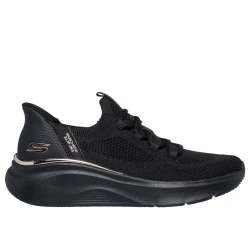 Skechers Slip-Ins BOBS Sport B Love True Delight Women's Sneakers: Effortless Comfort, Vegan Design, Memory Foam, Heel Pillow Support, Size 37, Black