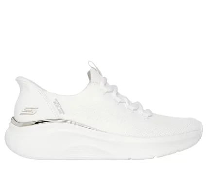 Skechers Slip-Ins BOBS Sport B Love True Delight Women's Sneakers White 37.5 Memory Foam Comfort Vegan Athletic Shoes - Skechers - Image 2
