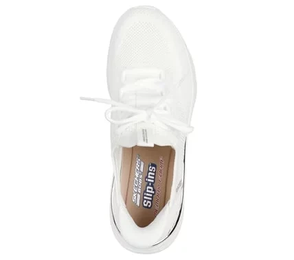 Skechers Slip-Ins BOBS Sport B Love True Delight Women's Sneakers White 37.5 Memory Foam Comfort Vegan Athletic Shoes - Skechers - Image 4