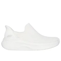 Skechers BOBS Sport B Love Women's Slip In Sneaker with Hands Free Slip Ins Design and Memory Foam Insole White Color Size 37.5 Comfortable and Stylish Footwear