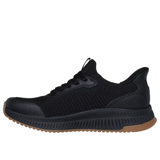 Skechers Women's Bobs Squad 4 Slip-ins Black Trainers with Heel Pillow Technology and Air-Cooled Memory Foam Insole Size 40 - Skechers - Image 4