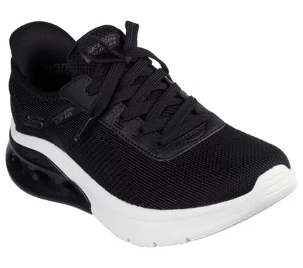 Skechers BOBS Sport Arc Waves 2.0 Women's Slip On Shoes Black Size 40 with Hands Free Slip ins Technology Memory Foam Insole and Glide Step Midsole for Ultimate Comfort and Support - Skechers - Image 3