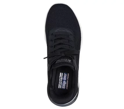 Skechers BOBS Sport Arc Waves 2.0 Women's Slip On Shoes Black Size 40 with Hands Free Slip ins Technology Memory Foam Insole and Glide Step Midsole for Ultimate Comfort and Support - Skechers - Image 4