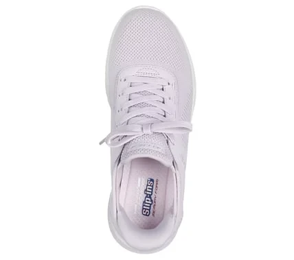 Skechers BOBS Sport Arc Waves 2.0 Women's Slip On Sneakers with Memory Foam Insole and Glide-Step Midsole. Features Heel Pillow for Comfort. Size 40 / Lilly - Skechers - Image 4