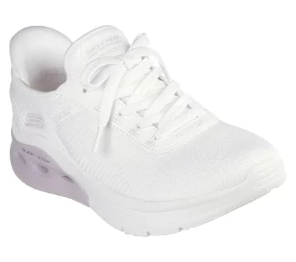 Skechers BOBS Sport Arc Waves 2.0 Slip On Shoes Off White 40 Women's - Skechers - Image 3
