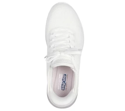 Skechers BOBS Sport Arc Waves 2.0 Slip On Shoes Off White 40 Women's - Skechers - Image 4