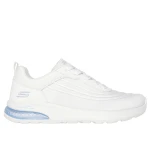 Skechers BOBS Sport Vision Air Women's Athletic Shoes White Lace Up with Skechers Memory Foam Insole and Skech Air 180 Degree Airbag Midsole Size 36 - Skechers