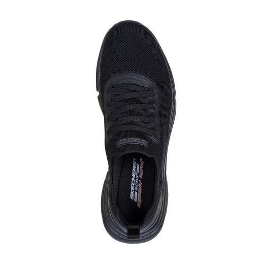 Skechers BOBS Sport Sparrow Flex Athletic Shoes for Men, Black Engineered Knit Upper, Memory Foam Insole, Fixed Stretch Laces, Size 40, Comfortable and Stylish Vegan Design - Skechers - Image 5