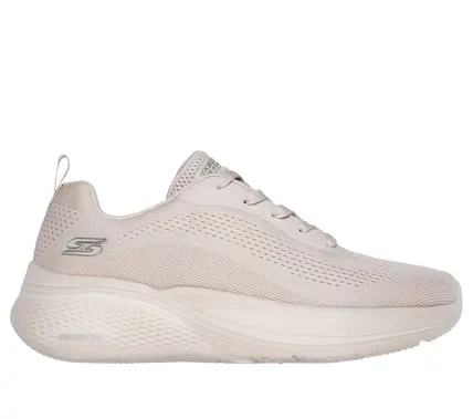 Skechers BOBS Infinity Men's Athletic Sneakers Taupe Size 45 Lace Up Knit Upper Memory Foam Insole Comfortable Stylish Footwear for Men Everyday Wear 118250 DKGY