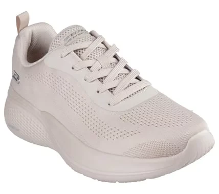 Skechers BOBS Infinity Men's Athletic Sneakers Taupe Size 45 Lace Up Knit Upper Memory Foam Insole Comfortable Stylish Footwear for Men Everyday Wear 118250 DKGY - Skechers - Image 3