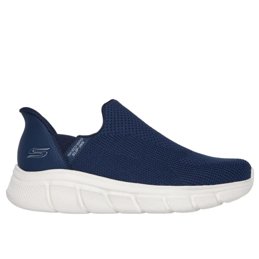 Skechers BOBS Sport B Flex Men's Slip On Sneakers Navy 40 Featuring Hands Free Slip Ins Technology, Engineered Mesh Upper, Memory Foam Insole, and Comfortable Fit - Skechers - Image 2