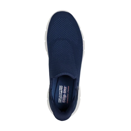 Skechers BOBS Sport B Flex Men's Slip On Sneakers Navy 40 Featuring Hands Free Slip Ins Technology, Engineered Mesh Upper, Memory Foam Insole, and Comfortable Fit - Skechers - Image 5