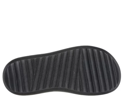 Skechers Women's Arch Fit Cloud Oh She Pretty Vegan Slide Sandals with Stretch Fit Braided Band Upper, Contoured Arch Fit Support, Black Color, Size 37, SKU 119789 BBK - Skechers - Image 6