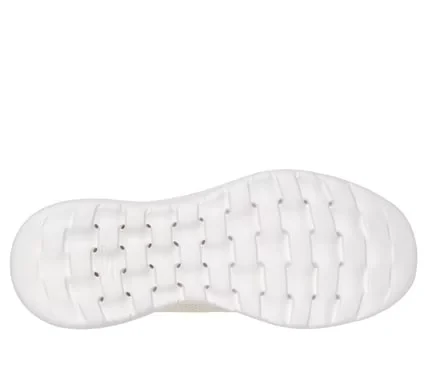 Skechers Women's Go Walk Joy Vela Slip-ins Athletic Shoes with Air-Cooled Memory Foam Insole. Easy Fit, Stretch Knit Upper, Heel Pillow, Laceless Design. Off White 39 - Skechers - Image 5