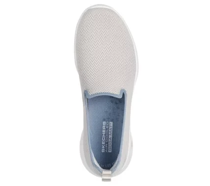 Skechers Women's GO WALK Joy Joselin Taupe Walking Shoes Size 37.5 with StretchFit Breathable Knit Upper, Air Cooled Goga Mat Insole, and 5GEN Cushioned Midsole for All Day Comfort - Skechers - Image 4