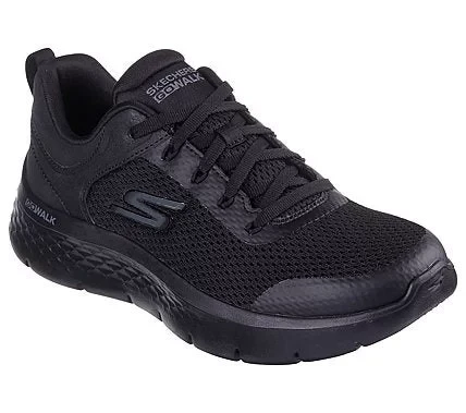 Skechers Women's Go Walk Flex Caley Walking Shoes Black 38 Featuring Air Cooled Goga Mat and Ultra Go Cushioning - Skechers - Image 9