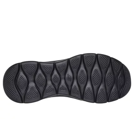 Skechers Women's GO WALK Flex Athletic Sneakers Black 37 Featuring Air Cooled Goga Mat Insole Ultra Go Cushioning Engineered Mesh Upper Vegan Design Ideal for Daily Walking Comfort - Skechers - Image 8