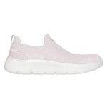 Skechers Women's GO WALK Flex Talli Walking Shoes in Pink, Featuring Stretch Fit Knit Upper, Lightweight ULTRA GO Cushioning, Air Cooled Goga Mat, and Flex Pillars, Size 38 - Skechers