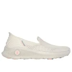 Skechers Women's Hands Free Slip-ins GO WALK Anywhere Telyn Walking Shoes with Arch Fit Insole, Hyper Burst Cushioning, and Goodyear Anti slip Outsole. Size 39.5, Natural Color. - Skechers