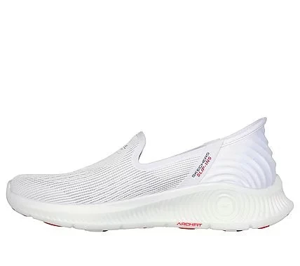 Skechers Women's Slip-ins GO WALK Anywhere Telyn Walking Shoes with Arch Fit Technology and Goodyear Outsole White Size 40 - Skechers - Image 4