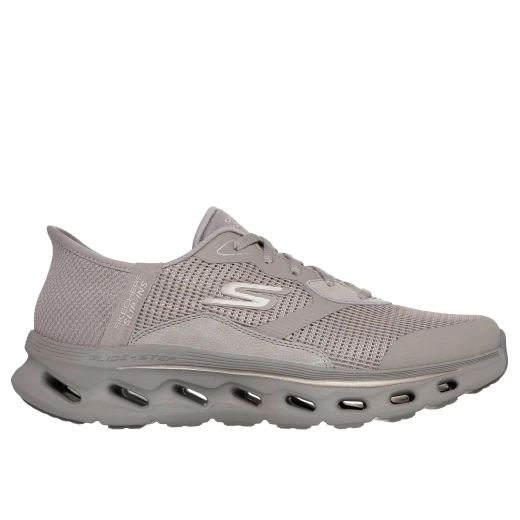 Skechers Women's GO WALK Glide Step 2.0 Slip In Shoes Taupe Size 36 Hands Free Slip On Comfort Walking Footwear Featuring Air Cooled Memory Foam Insole Machine Washable Design - Skechers - Image 2