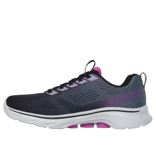 Skechers Go Walk 7 Women's Walking Shoes Black 38.5, Air-Cooled Goga Mat - Skechers - Image 4