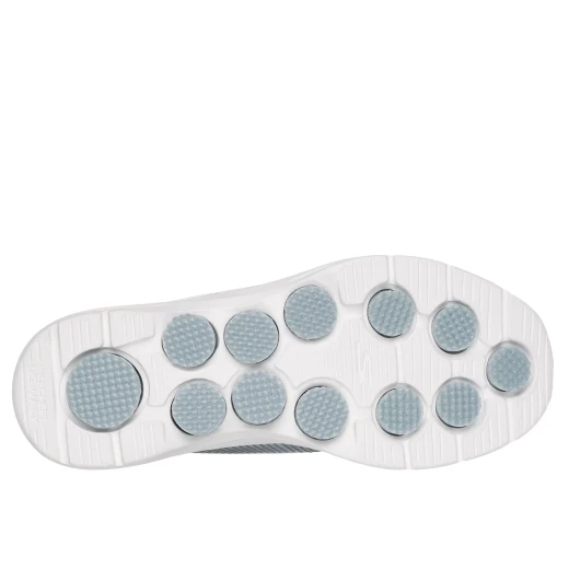 Skechers Women's GO WALK 7 Hailey Walking Shoes Gray Silver Engineered Mesh Upper with Air-Cooled Goga Mat Insole and Hyper Pillar Technology for Support Size 37 - Skechers - Image 6