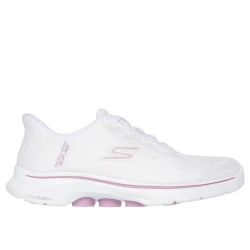 Skechers Women's Go Walk 7 Walking Shoes White Color with Air-Cooled Goga Mat Insole and Ultra Go Cushioning for Comfort Size 37 EU