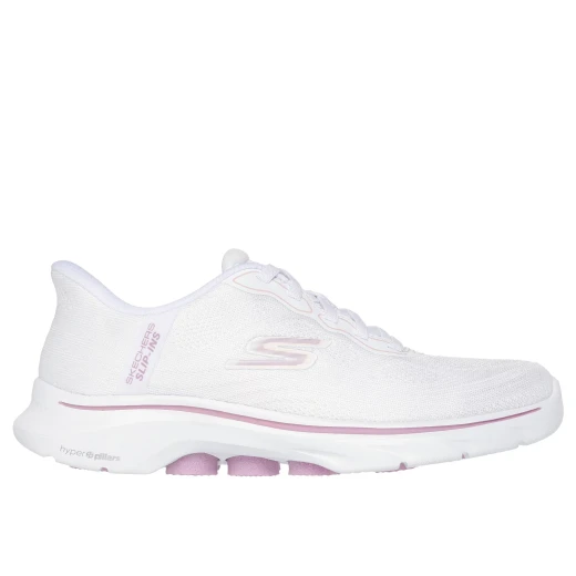 Skechers Women's GO WALK 7 White Walking Shoes with Air Cooled Goga Mat Insole for Ultimate Comfort and ULTRA GO Cushioning Support Size 38.5 - Skechers - Image 2