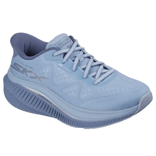 حذاء المشي النسائي سكيتشرز جو ووك ماكس كوشننج آرتش فيت أزرق 39.5 - سكيتشرز - Image 3