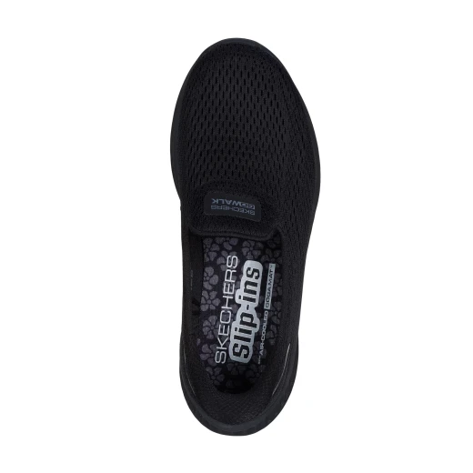 Skechers Go Walk Now Women's Slip On Walking Shoes Black 37.5 - Skechers - Image 5