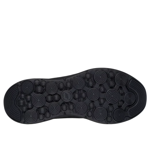 Skechers Women's Go Walk Now Shoes Ivy Black Lightweight Breathable Mesh Upper Hands Free Slip ins Air Cooled Goga Mat Insole Ultra Light Midsole Cushioning Size 38.5 - Skechers - Image 6