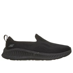 Skechers Women's GO Walk Now Eliana Walking Shoes Black 37 Featuring Air Cooled Goga Mat Insole Ultra Light Midsole Cushioning Laceless Engineered Mesh Vegan Design