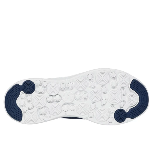 حذاء المشي سكيتشرز جو ووك ناو إليانا للنساء باللون الكحلي مع نعل داخلي بتقنية Air Cooled Goga Mat وتصميم خفيف الوزن مقاس 37.5 مريح للمشي طوال اليوم تصميم نباتي صديق للبيئة - سكيتشرز - Image 6