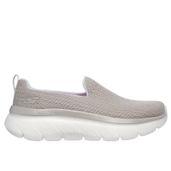 Skechers Go Walk Max Cushioning Hyper Burst Women's Taupe Walking Shoes Size 37