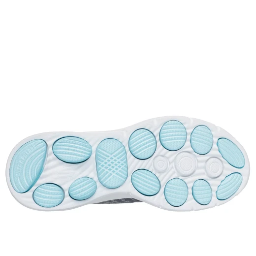 حذاء سكيتشرز جو ووك 8 للمشي للنساء مع نعل داخلي بتقنية Air Cooled Goga Mat ونعل أوسط Ultra GO – فحم – مقاس 37.5 - سكيتشرز - Image 5