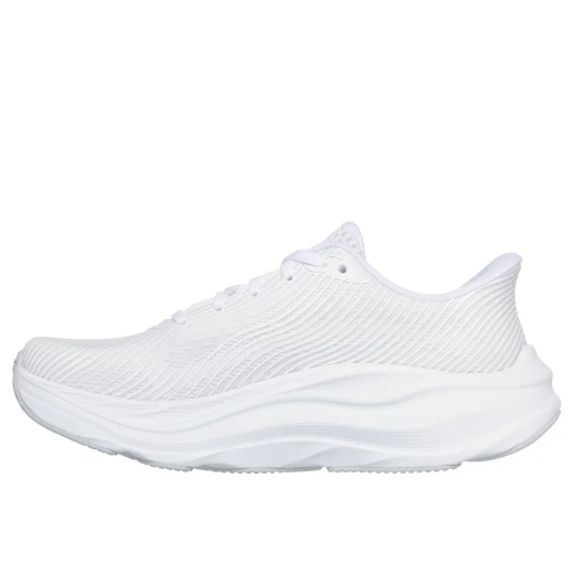 Skechers Women's Max Run White Trainers Featuring Air Cooled Goga Mat Insole for Superior Comfort, Slip In Heel, and Lace Closure. Size 38.5 for Everyday Wear - Skechers - Image 5