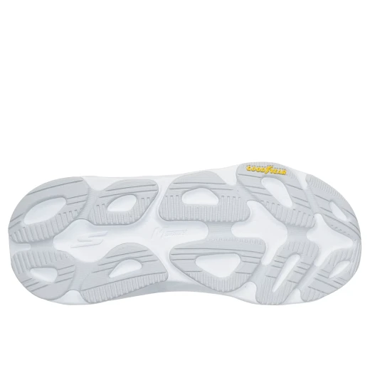 Skechers Women's Max Run 40 White Trainers Featuring Air Cooled Goga Mat Insole for Superior Comfort and Slip In Heel for Easy Wear and Secure Fit. Lace Closure for Adjustability. - Skechers - Image 6