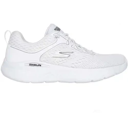 حذاء جري Skechers GO RUN Lite النسائي: خفيف الوزن ومرن ومبطن للراحة. مثالي لخطوات فعالة، مقاس 39، لون أبيض. تجربة جري ممتعة ومريحة.