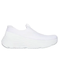 Skechers Max Cushioning Endeavour Women's Running Shoes White 37.5 Size with Air Cooled Goga Mat Insole and Max Cushioning Midsole